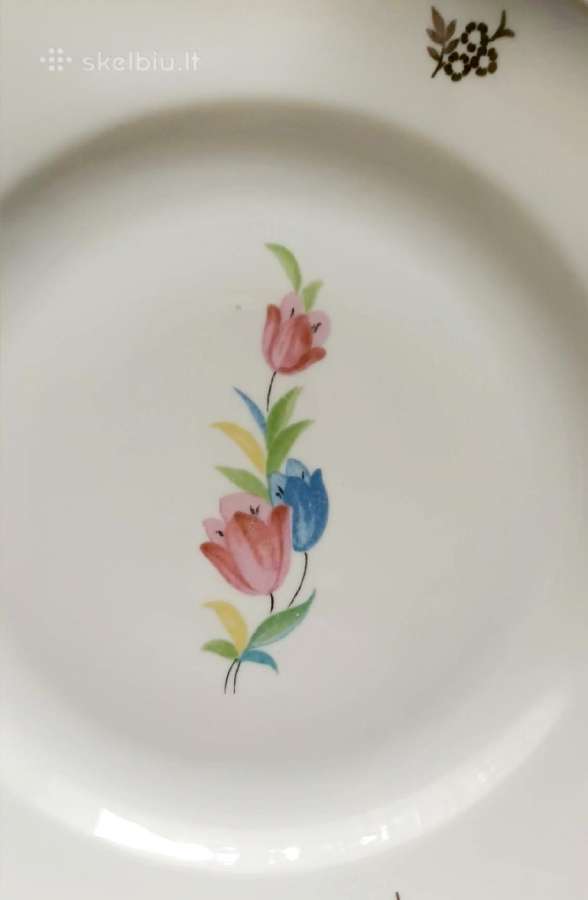 Lėkštės, 24cm, 5vnt., Pff, Ryga - nuotraukos Nr. 5