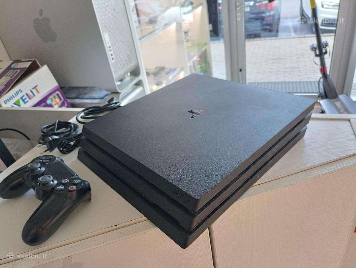 Playstation 4 Pro su 46 žaidimais ir Garantija - nuotraukos Nr. 2