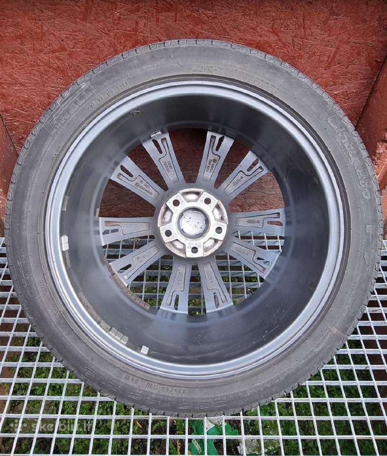 Ratlankių 235/45r18 su vasarinėmis padangomis komp - nuotraukos Nr. 4