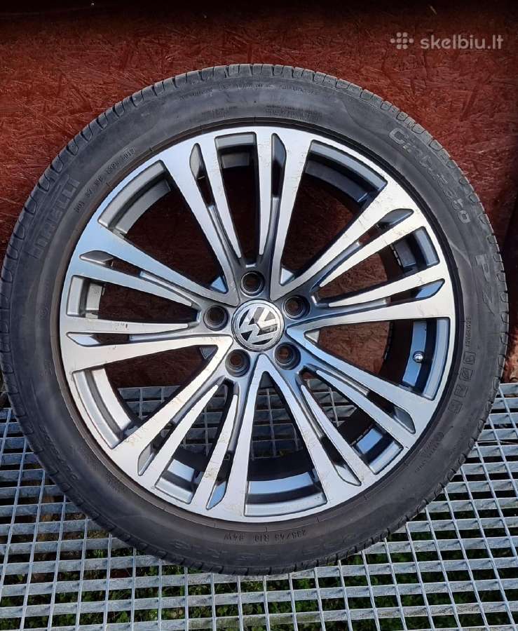 Ratlankių 235/45r18 su vasarinėmis padangomis komp - nuotraukos Nr. 9