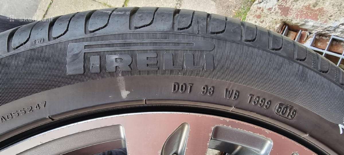 Ratlankių 235/45r18 su vasarinėmis padangomis komp - nuotraukos Nr. 13