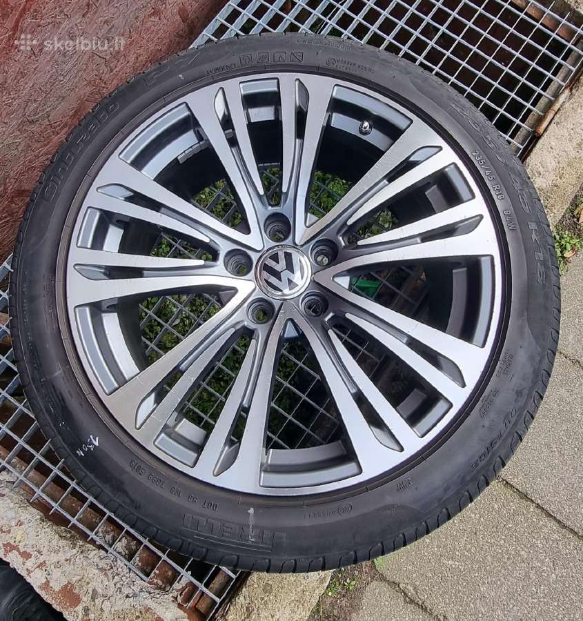Ratlankių 235/45r18 su vasarinėmis padangomis komp - nuotraukos Nr. 14