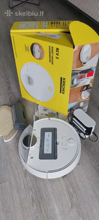 Karcher Rcv 3 siurblys robotas mažai naudotas - nuotraukos Nr. 2