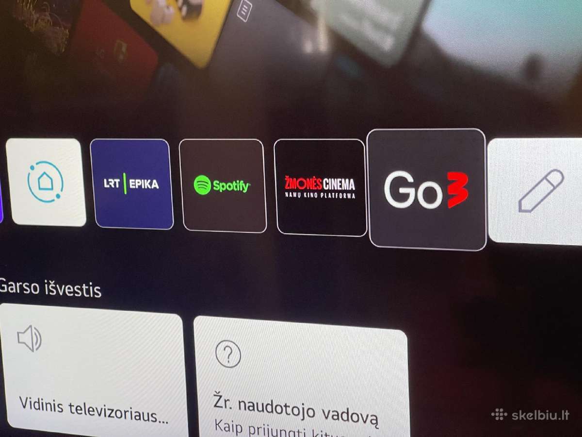 124cm išmanusis 4k LG Nanocell su garantija - nuotraukos Nr. 2