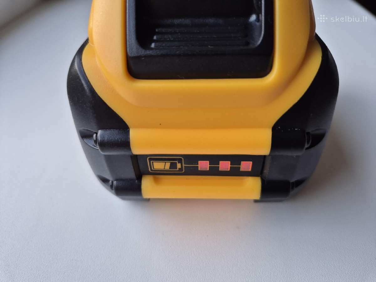 Naujas Dewalt akumuliatorius Flexvolt 18v/54v 9ah - nuotraukos Nr. 3