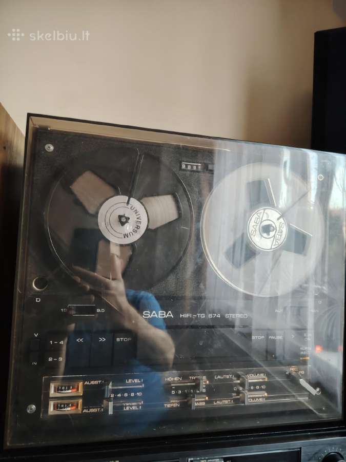 Juostinis magnetofonas Saba Hifi-tg 674 - nuotraukos Nr. 6