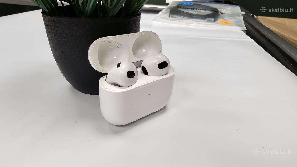 Originalūs Airpods 3rd Gen su Garantija - nuotraukos Nr. 4