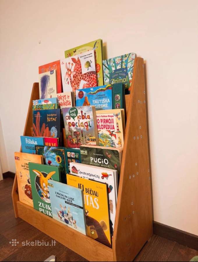 Montessori knygų lentyna - nuotraukos Nr. 3