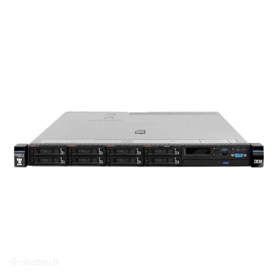 Serveris Ibm System x3550 M5 (8869), 2 vnt. - nuotraukos Nr. 3