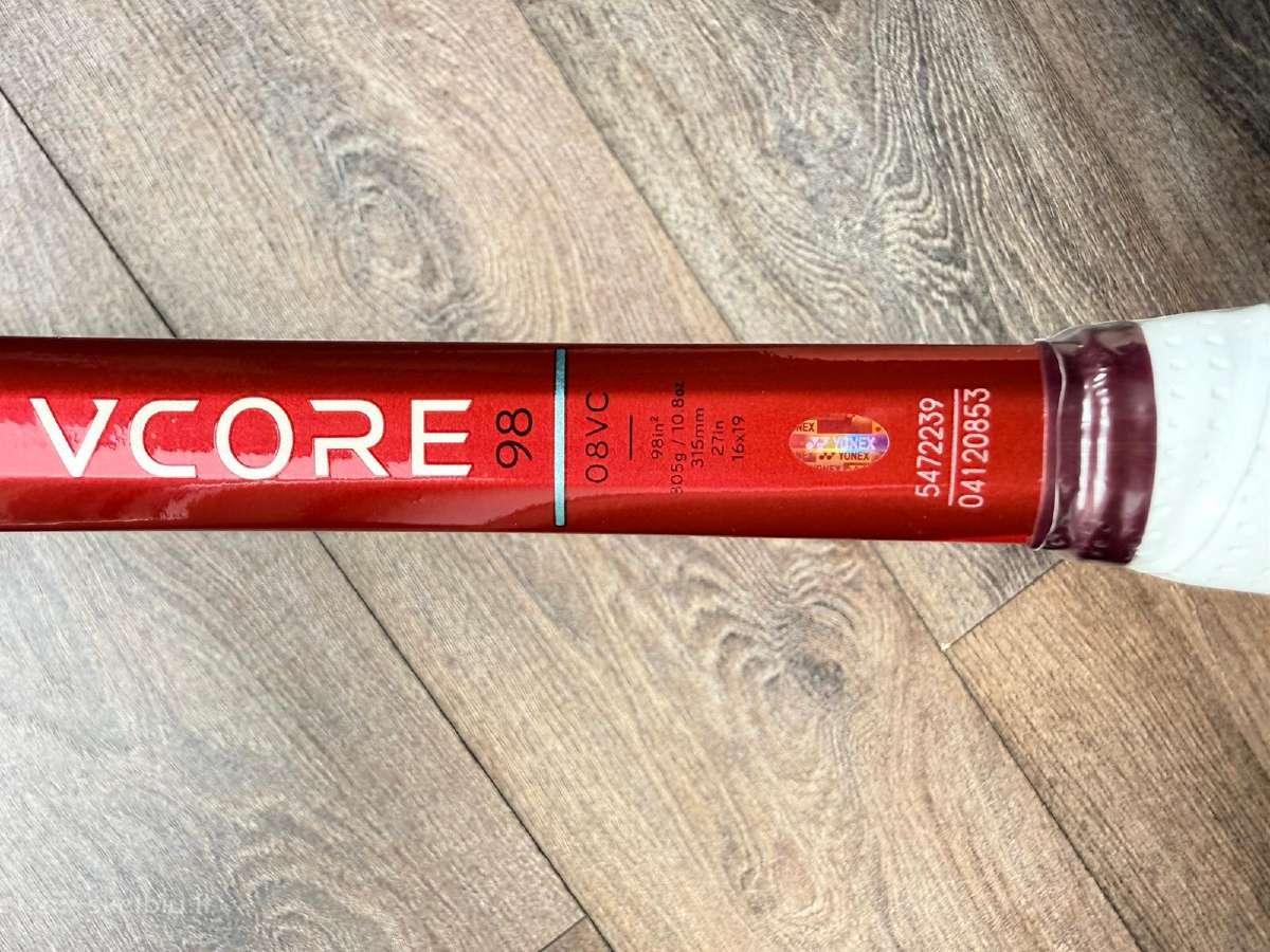 Naujos Teniso raketės Yonex Vcore 98, 100 - nuotraukos Nr. 4