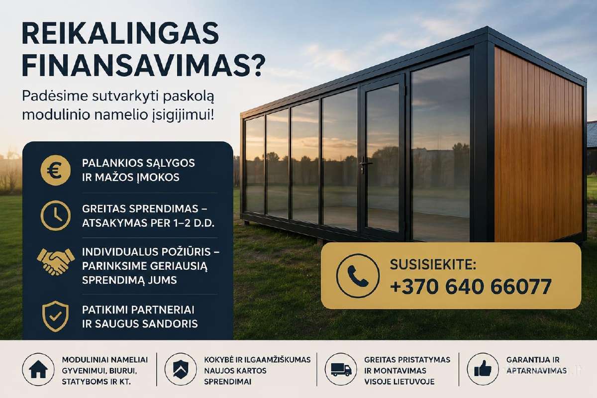 Kokybiški moduliniai nameliai - nuotraukos Nr. 15