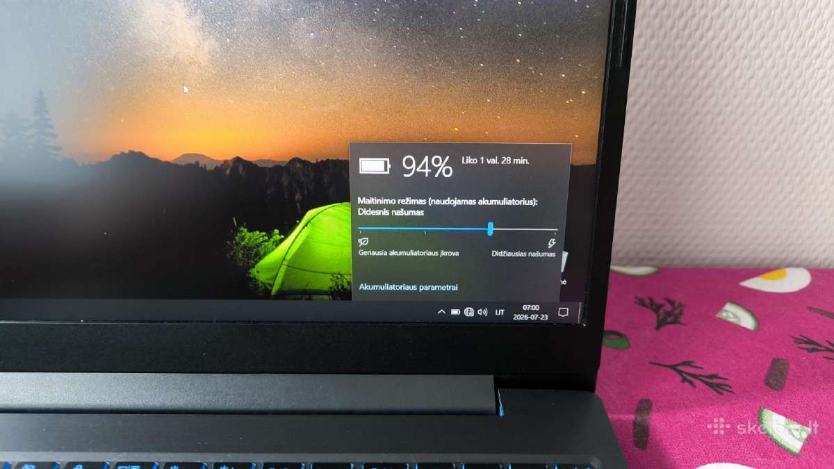 Kompiuteris Lenovo Ideapad L340 Gaming - nuotraukos Nr. 6