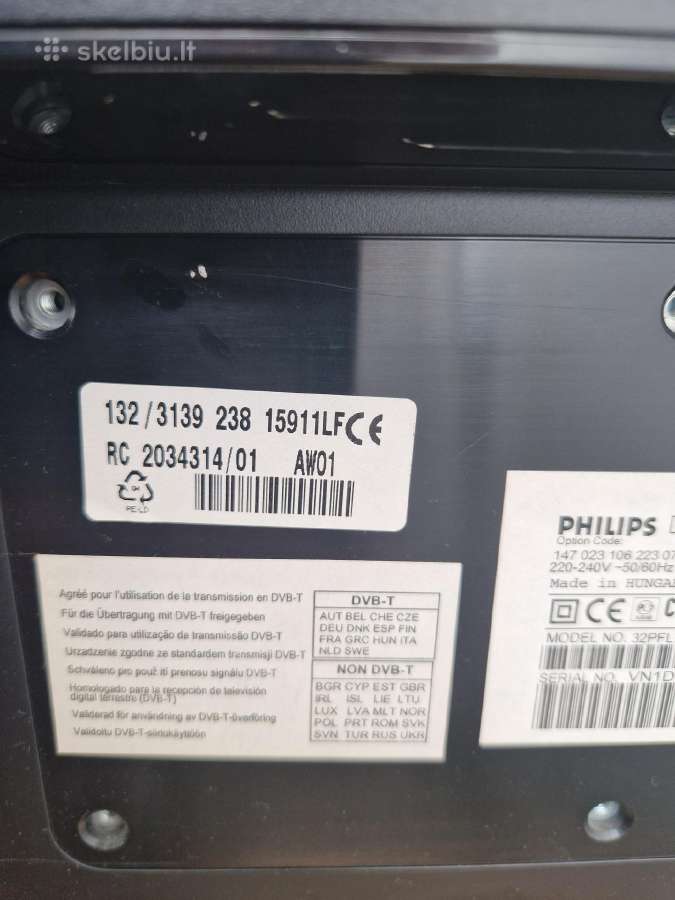 Televizorius Philips82cm - nuotraukos Nr. 9