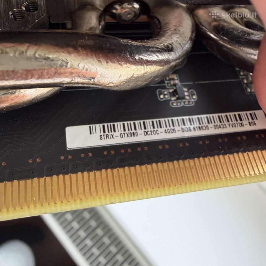 Asus gtx 980 strix 4gb - nuotraukos Nr. 4