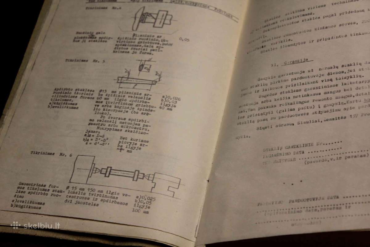 Stalinės tekinimo staklės „universalas“ (1972 m., - nuotraukos Nr. 11