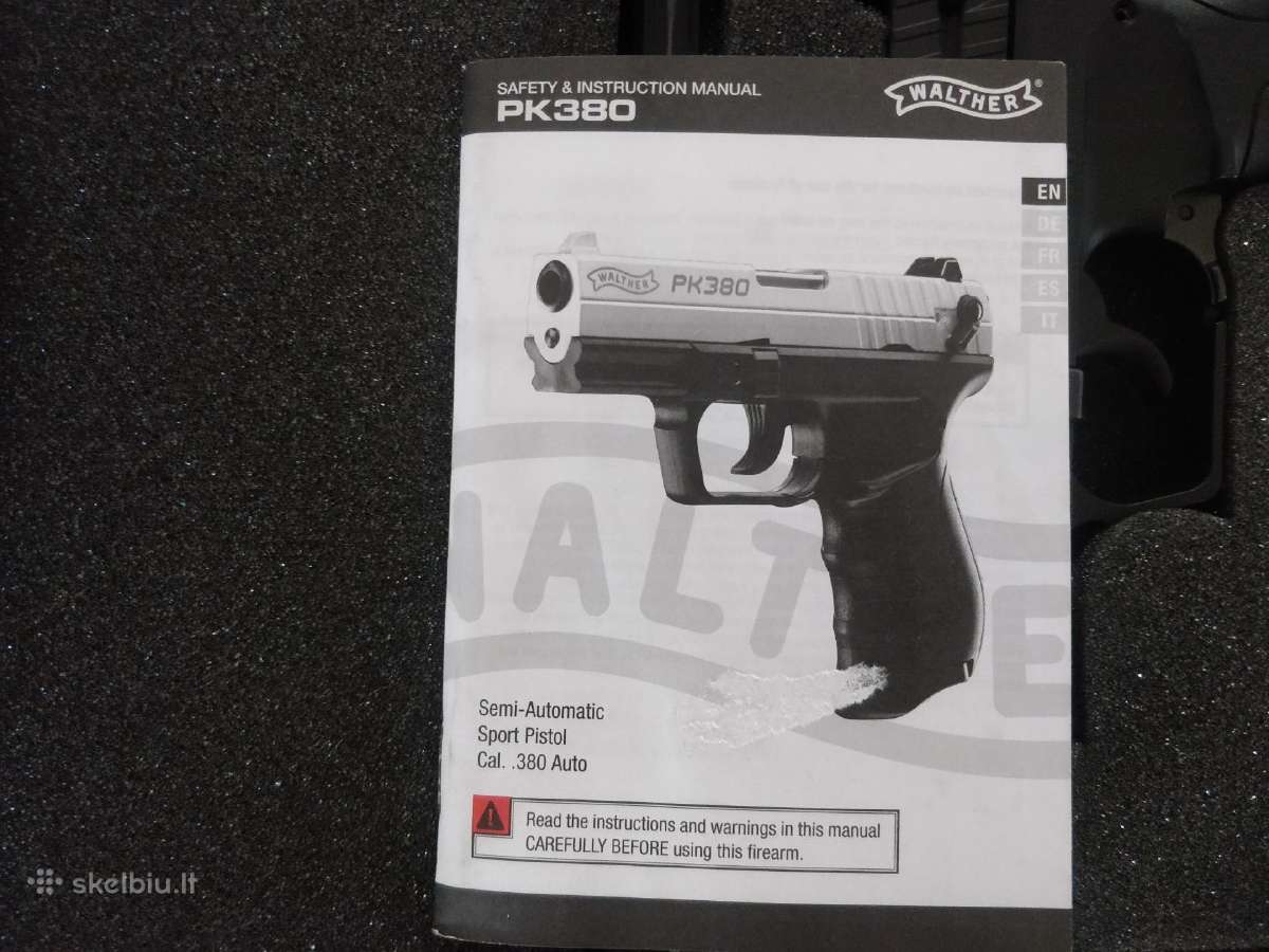 Walther Pk380 +450 šovinių - nuotraukos Nr. 5