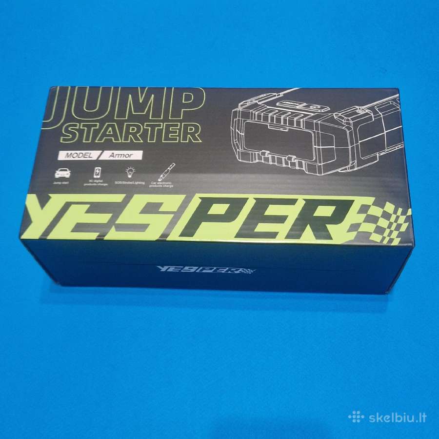 Yesper užvedėjas (busteris) power bankas - nuotraukos Nr. 2