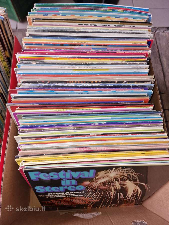 Vintažinės vinilinės plokštelės dekorui, Lp - nuotraukos Nr. 12