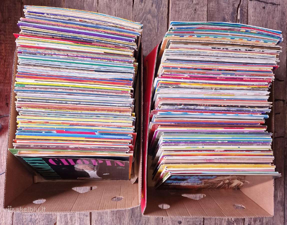 Vintažinės vinilinės plokštelės dekorui, Lp - nuotraukos Nr. 10