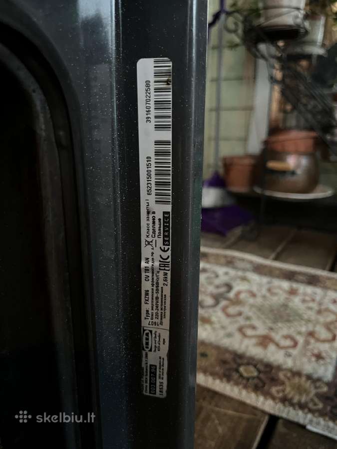 Naudota orkaite Ikea - nuotraukos Nr. 3
