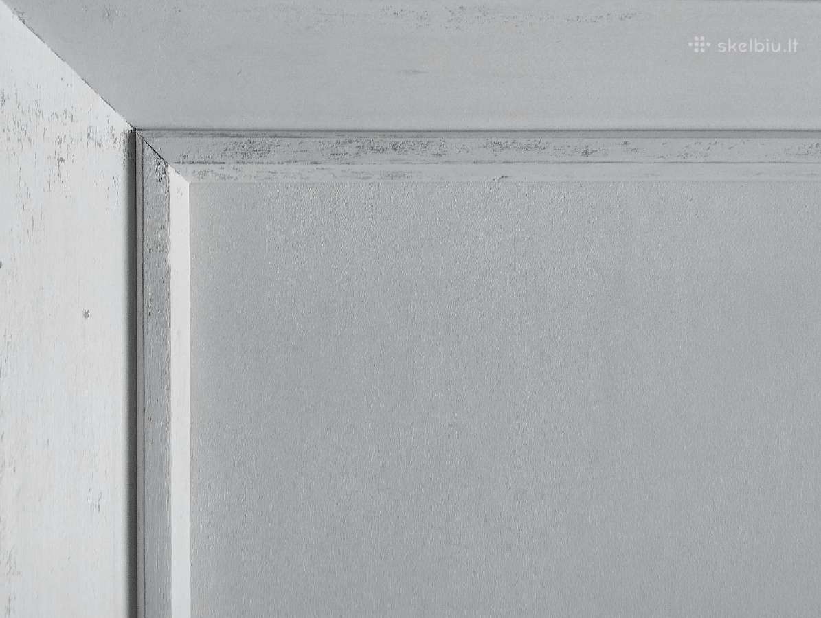 Vintažiniai rėmai + gruntuotas kartonas – 86x101cm - nuotraukos Nr. 5