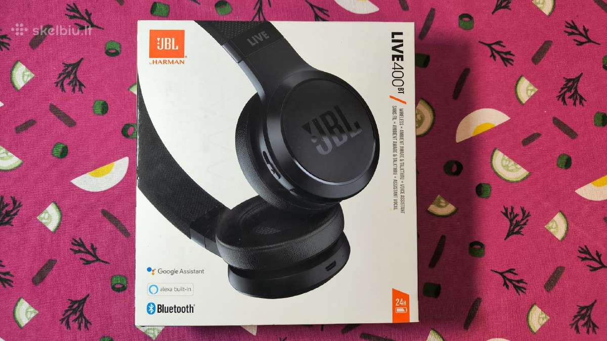 Jbl Live 400bt ausinės - nuotraukos Nr. 2