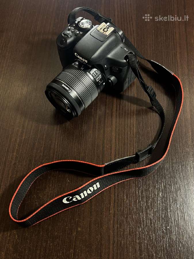 Canon EOS 750d fotoaparatas + 2 objektyvai - nuotraukos Nr. 4