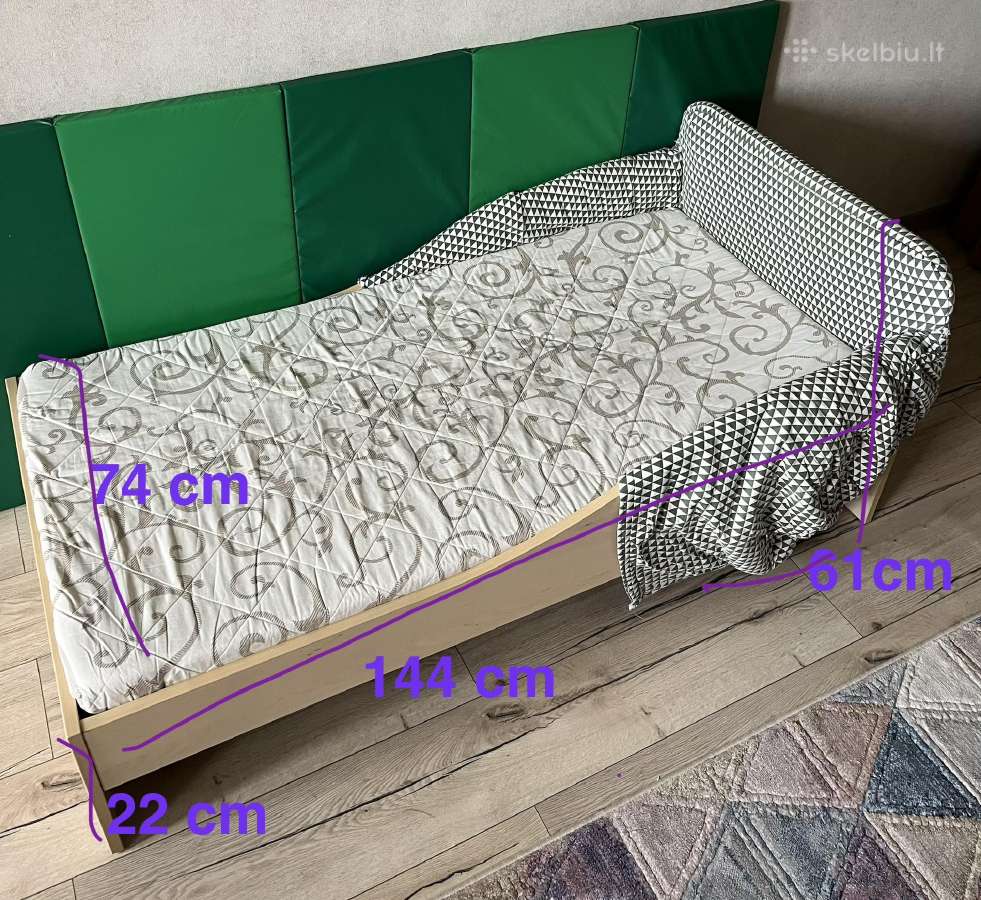 Ikea vaikiška lovelė - nuotraukos Nr. 2