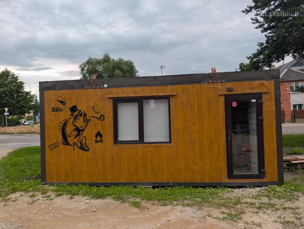 Kioskas-namelis!viduje ir žuvies-mėsos rukykla - nuotraukos Nr. 2