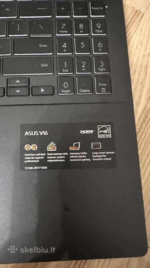 Laptopas Asus - nuotraukos Nr. 4
