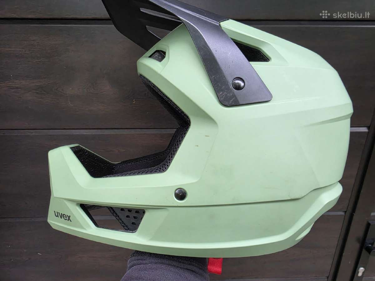 Šalmas Uvex ravage moss green-black matt - nuotraukos Nr. 2