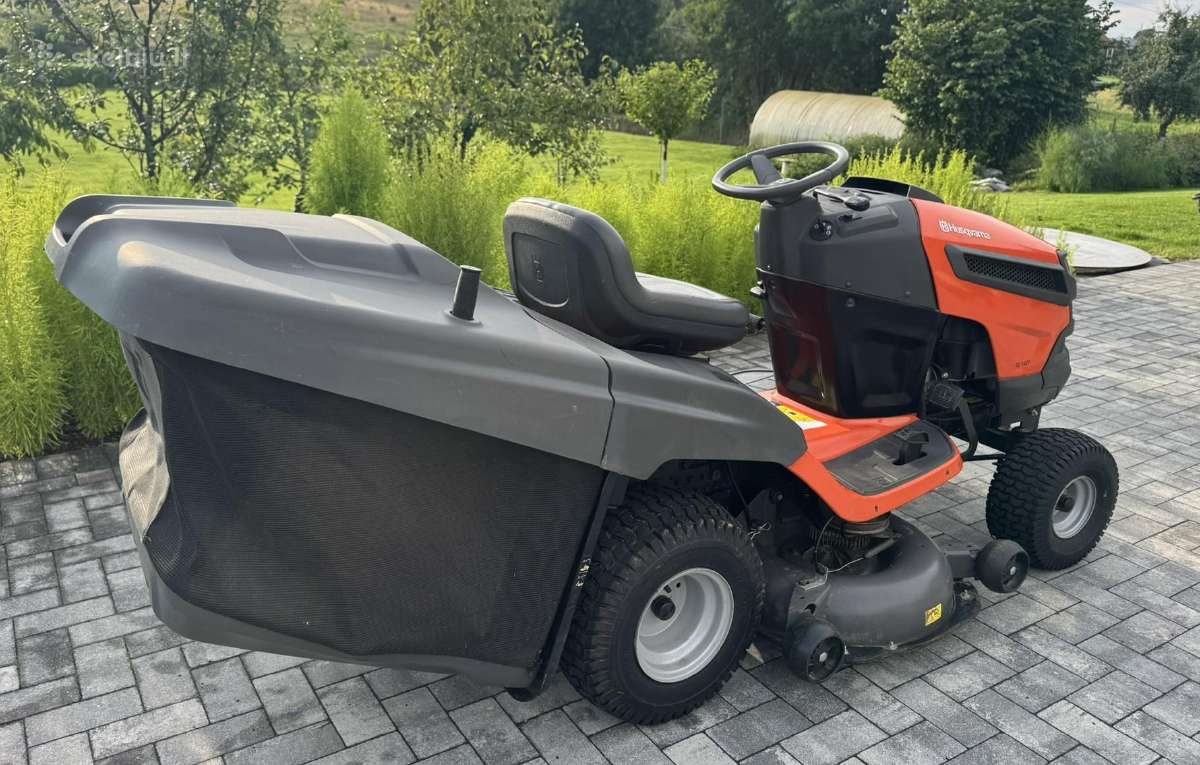 ++ Husqvarna Tc 142t vejos traktoriukas ++ - nuotraukos Nr. 6