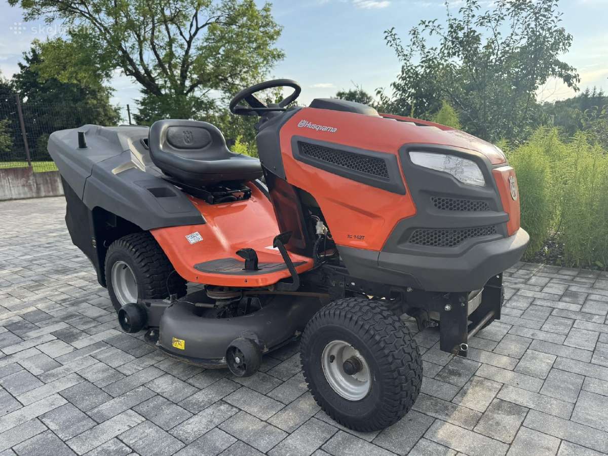 ++ Husqvarna Tc 142t vejos traktoriukas ++ - nuotraukos Nr. 8