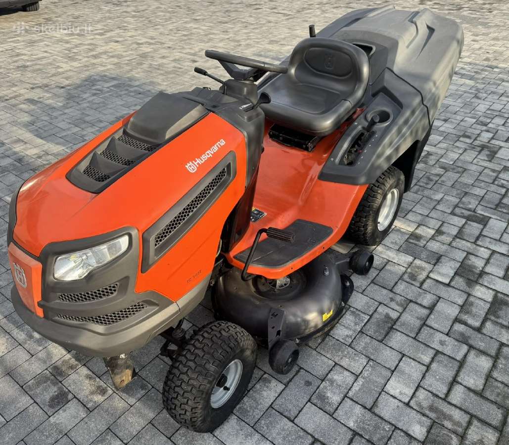 ++ Husqvarna Tc 142t vejos traktoriukas ++ - nuotraukos Nr. 19