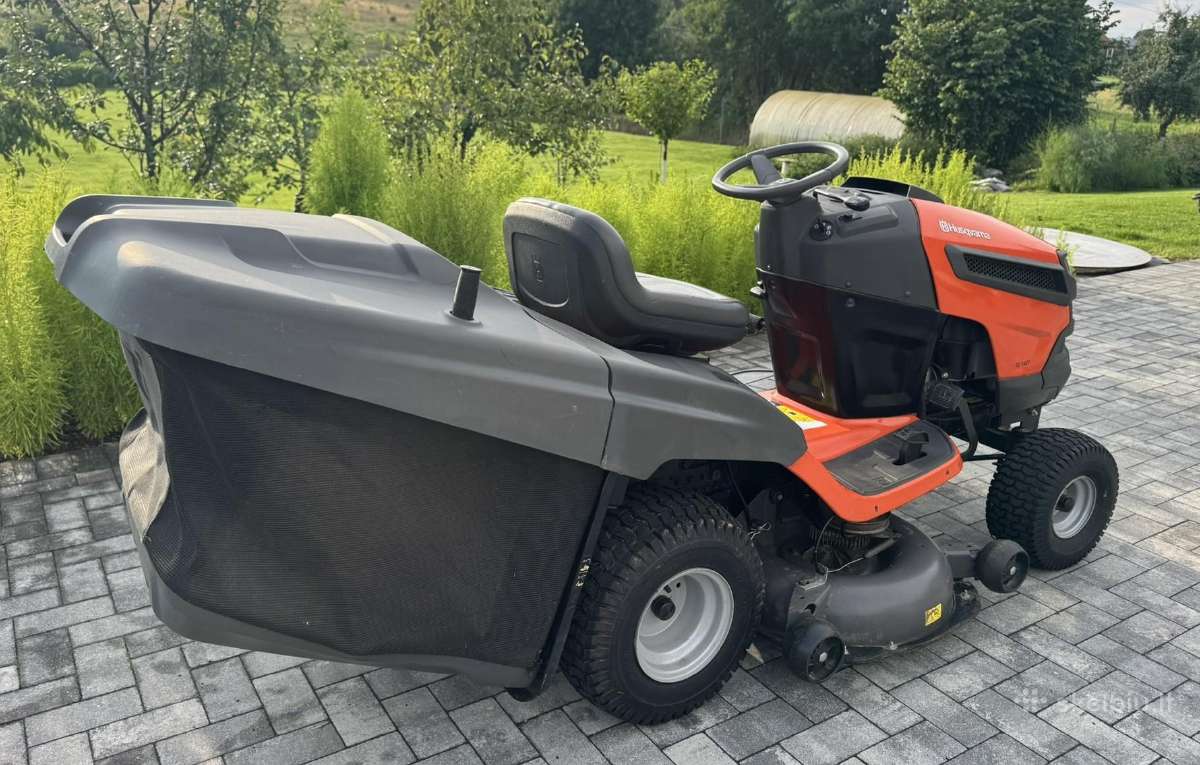 Husqvarna Tc 142t vejos traktoriukas - nuotraukos Nr. 6