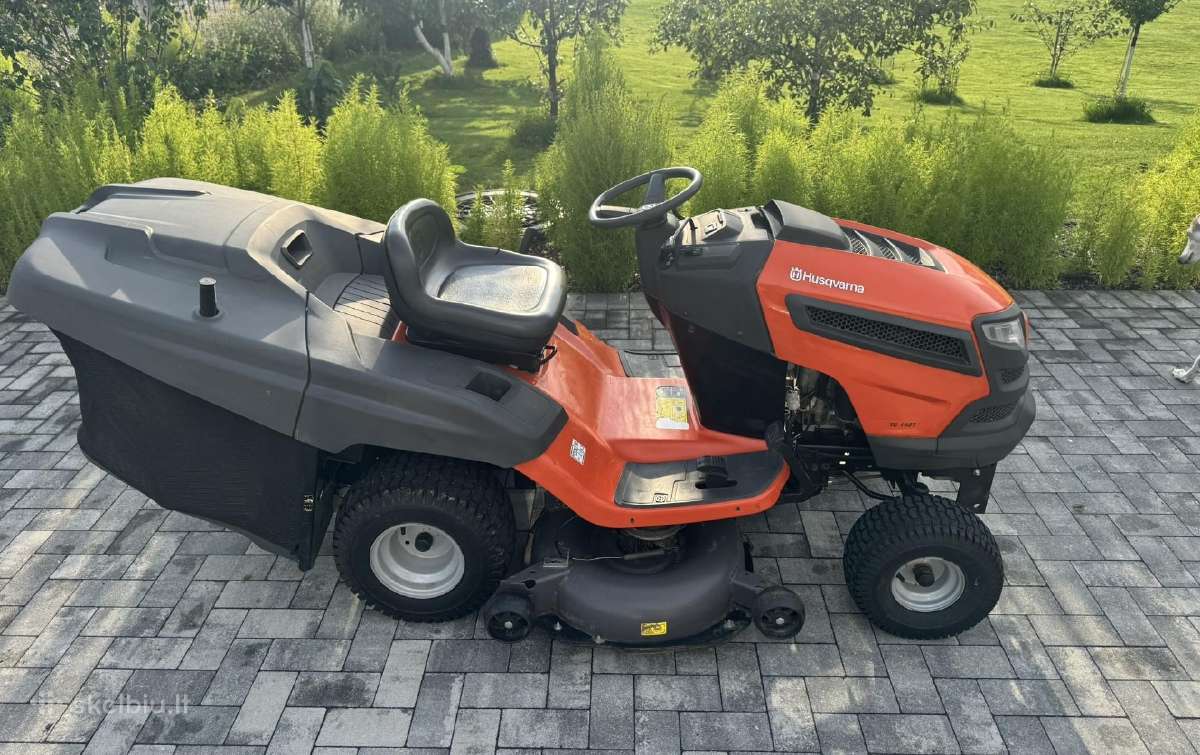 Husqvarna Tc 142t vejos traktoriukas - nuotraukos Nr. 16