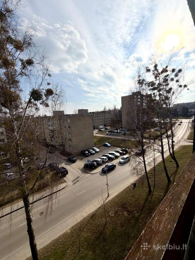 1 kambario butas su dideliu balkonu 4-tame aukšte - nuotraukos Nr. 4