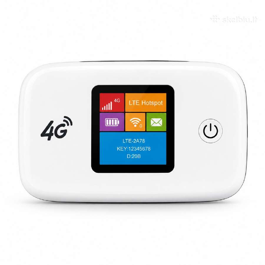 Akcija! - 4G modemas su 2400mah baterija - nuotraukos Nr. 3
