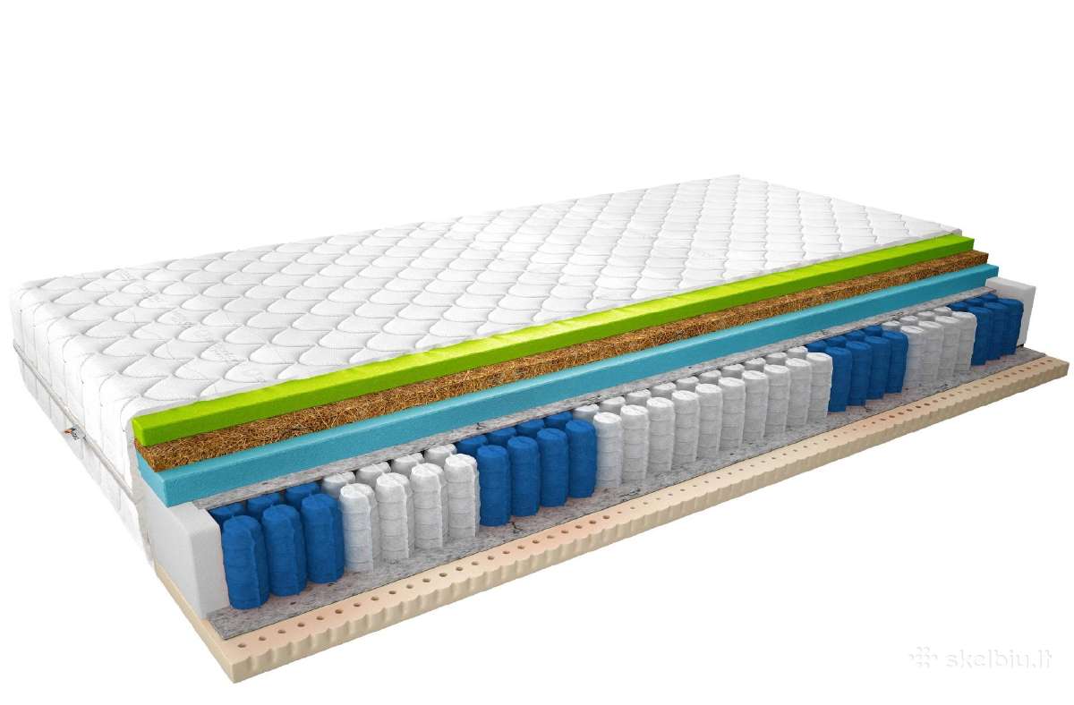 Nauji premium klasės čiužiniai 160x200 -50/70%! - nuotraukos Nr. 2