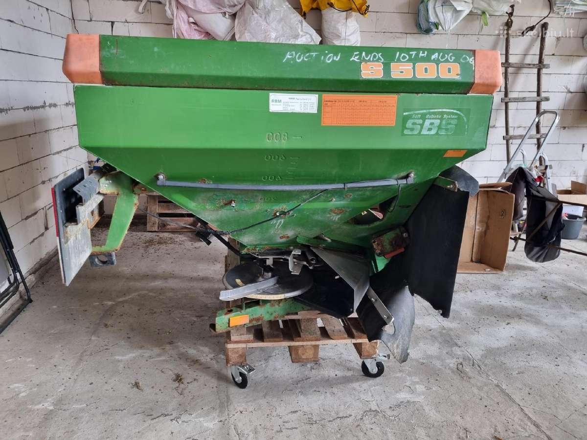 Amazone Za M 1200 + 500 Barstytuvas - nuotraukos Nr. 2
