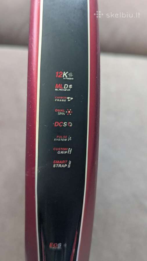Padelio raketė Nox Ea10 Ventus Hybrid 12k Xtrem - nuotraukos Nr. 3