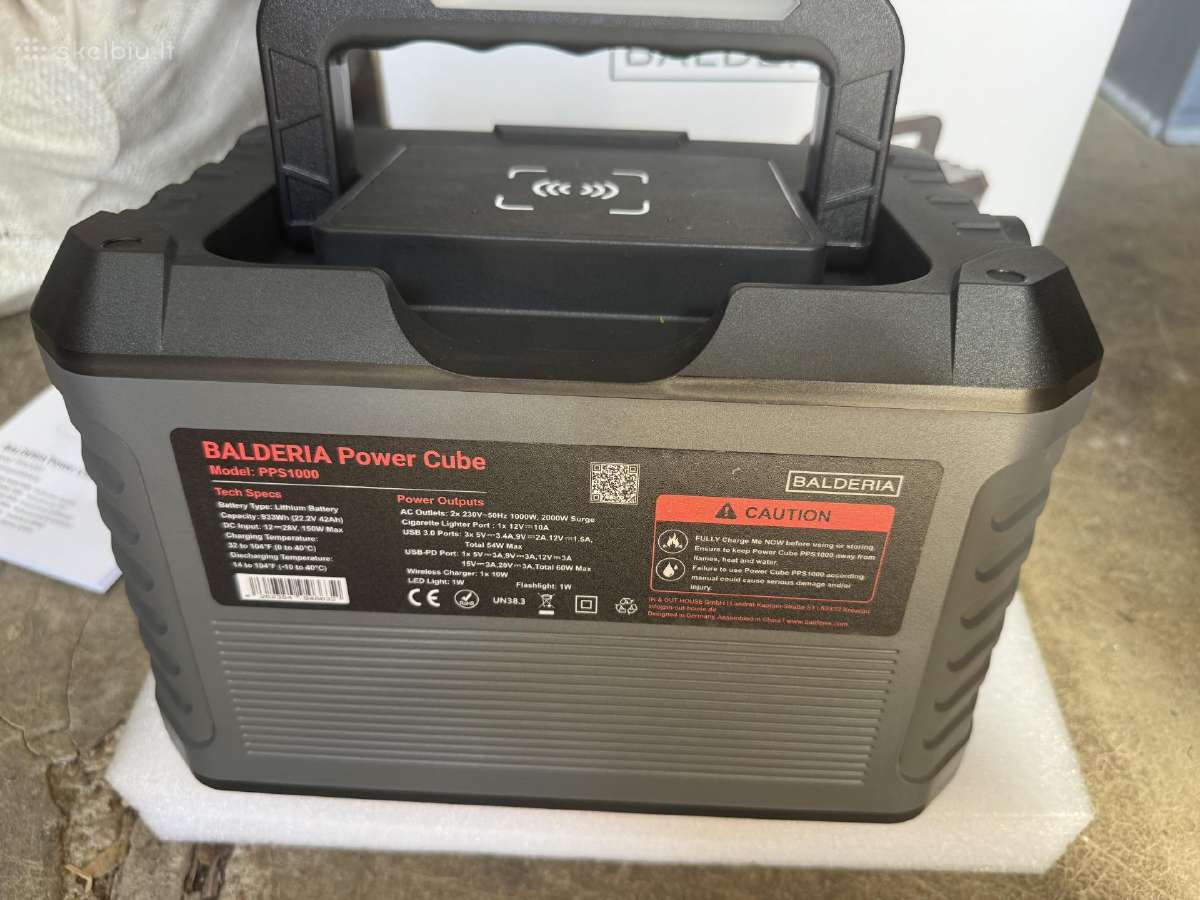 Balderia eletros baterija 1000w - nuotraukos Nr. 6