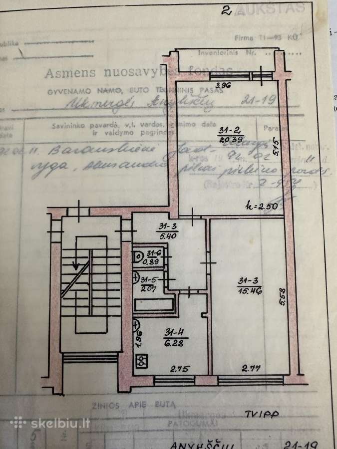 2k būtas,2aukšte,geroje vietoje, renovuotame name. - nuotraukos Nr. 10
