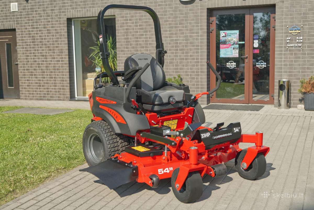 Kutter Ztr54-c Nulinio Apsisukimo Vejos Traktorius - nuotraukos Nr. 2