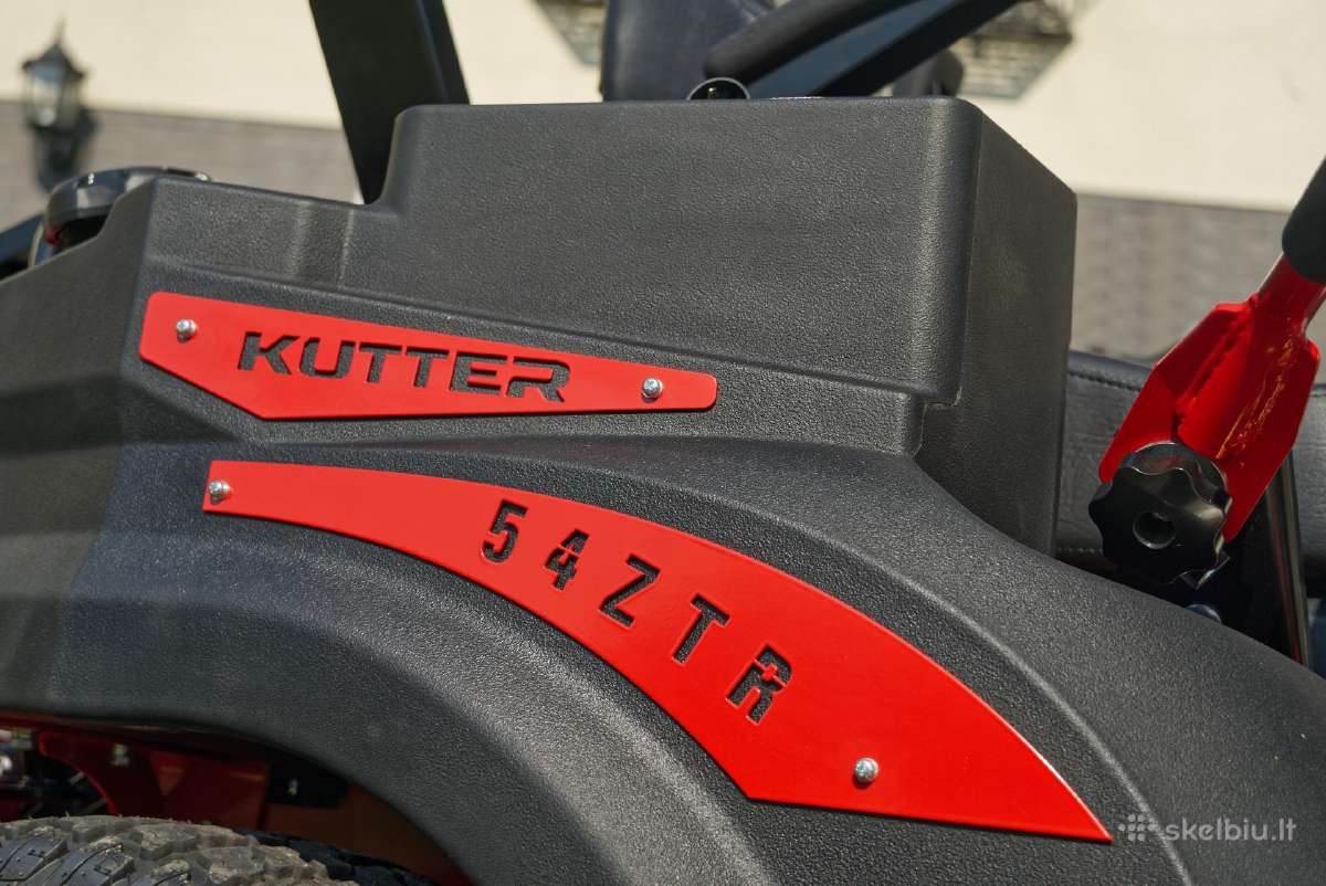 Kutter Ztr54-c Nulinio Apsisukimo Vejos Traktorius - nuotraukos Nr. 9