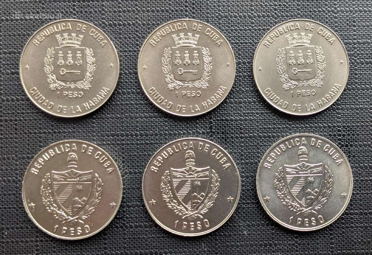 Kuba 1 peso Sportas (futbolas, tinklinis ir kt. - nuotraukos Nr. 4
