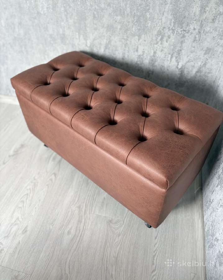 Chesterfield stiliaus pufas - nuotraukos Nr. 5