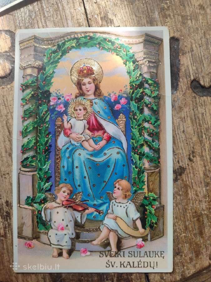Carinės ir tarpukario religinės atvirutės - nuotraukos Nr. 20