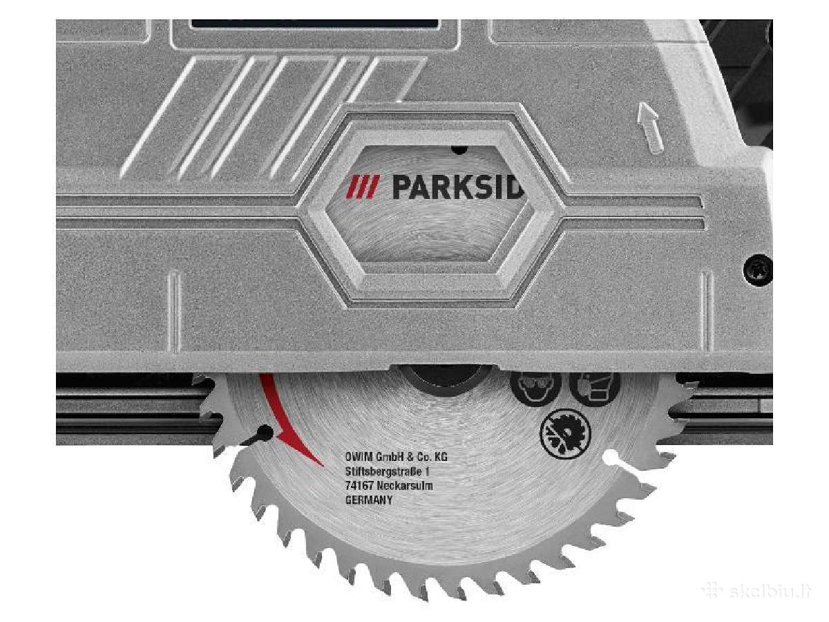 Parkside 20v diskinis su liniuote Pptsa 20-li - nuotraukos Nr. 6