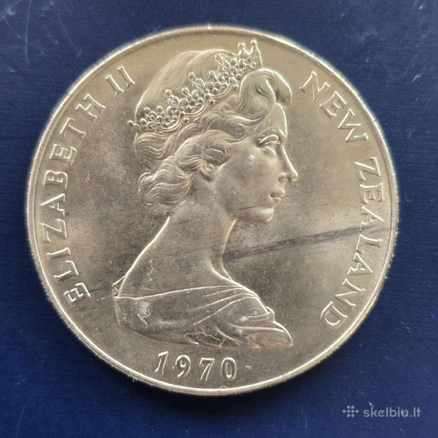 Naujoji Zelandija 1970 1 dollar Kuko s. atradimas - nuotraukos Nr. 2